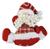 Boneco Pelúcia Papai Noel Pendente De Árvore Natal 16cm Vermelho