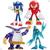 Boneco Sonic The Hedgehog Articulado Edição Especial - Sunny Knuckles