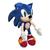 Bonecos Pelucia Sonic Grande 50cm Material Antialergico Envio Imediato Azul