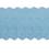 Bordado Poliéster Lulitex REF.0210 10cm/13,7m Azul claro