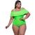Bori Body Plus Size Blusinha Feminina Maiô De Suplex Bory Verde neon