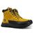 Bota Adventure Couro Masculina Amarração Leve Confortável Amarelo