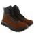 Bota Adventure Masculina Couro Antiderrapante Esporte Marrom