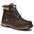 Bota Adventure Masculina Couro Cadarço Trekking Conforto Marrom