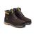 Bota Adventure Masculina Couro Conforto Trilha Caminhada  Marrom escuro