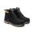 Bota Adventure Masculina Couro Conforto Trilha Caminhada  Preto