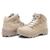 Bota Adventure Masculina Couro Sola Antiderrapante Conforto  Bege