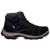 Bota Adventure Masculina Couro Zíper Lateral Conforto Trilha Preto