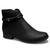 Bota Almeria Dakota de Cano Curto C/ Fechamento de Zíper Preto