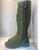 Bota bebece confortavel leve cano alto t1834-210 Verde militar