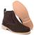 Bota Botina Feminina Country de Couro Rodeio Cano Curto Boiadeira Agriculture Cowgirl Ref 150Fm Café