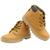 Bota Botinha Infantil Gibizinho Masculina Baby Coturno Mostarda Mostarda