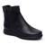 Bota Bottero Cano Curto Feminina Couro 361502 Preto