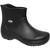 Bota Cano Curto Light Boot Preto Antiderrapante Confortavel Duravel Açougue Enfermagem Preto