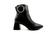 Bota Cano Curto Napa Skin Salto Médio Casual Fashion Confort Feminino Adulto Ref T4414-223 Caramelo