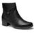 Bota Cano Curto Salto Baixo Feminina Mississipi Marrom Q8463 Preto