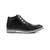 Bota casual masculina Ankle Boot Masculina em Couro Bota Masculina Cano Curto em Couro Preto