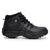 Bota Coturno Adventure Masculina Feminina Segurança Trabalho Trilha Escalada Viagens Confortável Reforçada Preto, Preto