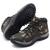 Bota Coturno Adventure Masculina Feminina Segurança Trabalho Trilha Escalada Viagens Confortável Reforçada Verde, Militar