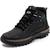 Bota Coturno Adventure Masculina Para Trilha Conforto Reforçada Preto