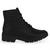 Bota Coturno Dakota Flat Tratorada Conforto macia Leve G9571 Preto