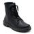 Bota Coturno Feminina Fashion Fz 302-06 Preta Preto