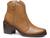 Bota Coturno Feminina Pegada Texana Western Country Couro Marrom