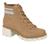 Bota Coturno Feminino Moleca Tratorado 5338 103 Tan, Off