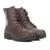 Bota Coturno Look Fashion Liso Feminino Café