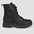 Bota Coturno Look Fashion Tratorada Feminina Preto