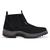 Bota Coturno Masculino Casual Cano Curto Couro Top NL161 Preto