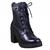 Bota Coturno Miuzzi  Couro 1794 Preto