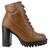 Bota Coturno Moleca Adulto Feminino - 5325119 Caramelo