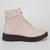 Bota Coturno Moleca Tratorada Feminina Off white