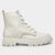 Bota Coturno Moleca Tratorada I Feminina Off white