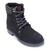 Bota Couro Ecko Cano Alto Nobuck Adventure Masculina Marinho, Cinza