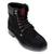 Bota Couro Ecko Cano Alto Nobuck Adventure Masculina Preto, Cinza