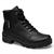 Bota dakota feminina coturno tratorado com ziper g9564 Almeria preto, Almeria preto, Coniglio preto