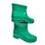 Bota de Chuva Infantil Unissex Menino ou Menina Galocha Verde