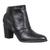 Bota de Couro Preta Feminina Cano Curto Cow Way 26746 Preto