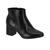 Bota Feminina Beira Rio Salto Bloco Baixo Confort 9076104 Preto