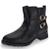 Bota Feminina Cano Baixo Mooncity 75803 Preto