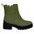 Bota Feminina Chelsea Petit Jolie Verde militar