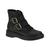 Bota feminina coturno cano curto fivela tratorada preto moleca  Preto