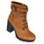 Bota Feminina Coturno Mooncity 73153 Areia