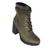 Bota Feminina Coturno Mooncity 73153 Verde militar