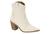 Bota Feminina Country Bico Fino Cano Curto Vizzano 3070108 Branco off