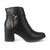 Bota Feminina Dakota Cano Curto Salto Bloco G9611 Preto