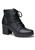 Bota Feminina Dakota Coturno Baixo Cano Curto G5661 Preto Preto