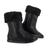 Bota Feminina de Pelo 100% forrada Inverno Impermeável ML251 2, Preto